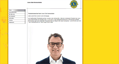 Desktop Screenshot of lions-club-germersheim.de